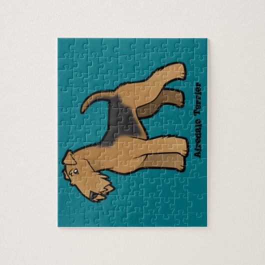 airedale Terrier Puzzle (Vertikal)