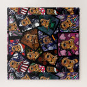 AIREDALE TERRIER PUZZLE (Horizontal)