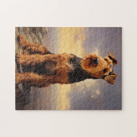Airedale Terrier Puzzle (Horizontal)