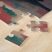 Airedale Terrier Santa Hat Christmas Fun Art Puzzle (Seite)