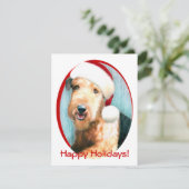 Airedale Terrier Santa Maria degli Angeli Einladung (Stehend Vorderseite)