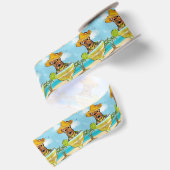 Airedale Terrier Satinband (Rückseite)