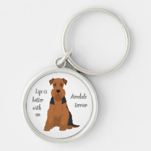 Airedale Terrier Schlüsselanhänger