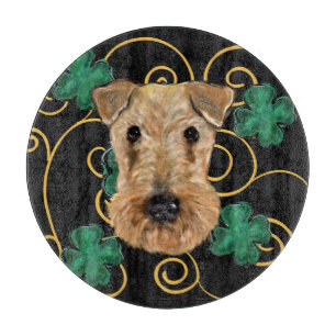 AIREDALE TERRIER SCHNEIDEBRETT