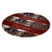 Airedale Terrier Schneidebrett (Ecke)