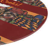 Airedale Terrier Schneidebrett (Ecke)