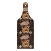 Airedale Terrier Schneidebrett (Vorderseite)