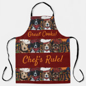 Airedale Terrier Schürze (Vorderseite)