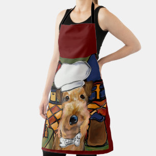 Airedale Terrier Schürze