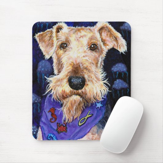 Airedale Terrier, Seadale Mousepad (Mit Mouse)