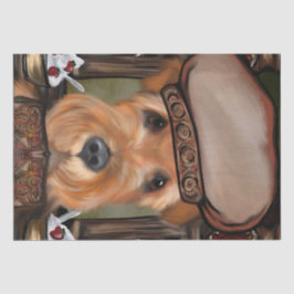 AIREDALE TERRIER SEIDENPAPIER