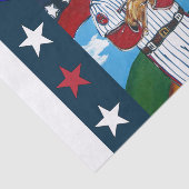 AIREDALE TERRIER SEIDENPAPIER (Ausschnitt)