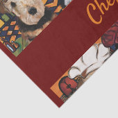 Airedale Terrier Seidenpapier (Detail)