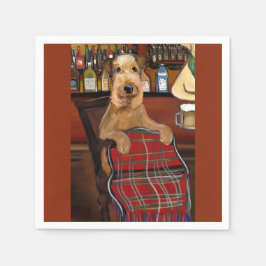 Airedale Terrier Serviette