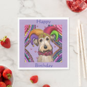AIREDALE TERRIER  SERVIETTE (Beispiel)
