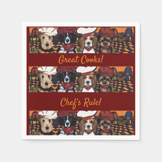 Airedale Terrier Serviette (Vorderseite)