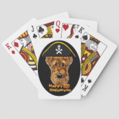 AIREDALE TERRIER SPIELKARTEN (Rückseite)