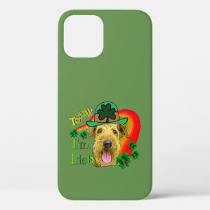 Airedale Terrier St. Patrick's Day iPhone 12 Pro Hülle