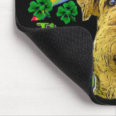 Airedale Terrier St Patricks Mousepad (Ecke)