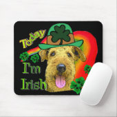Airedale Terrier St Patricks Mousepad (Mit Mouse)