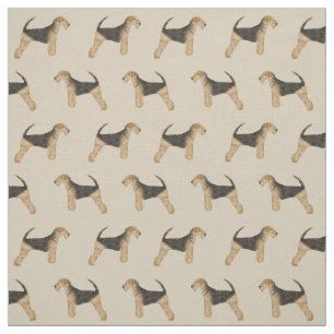 Airedale Terrier Stoff