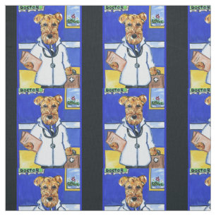 Airedale Terrier Stoff