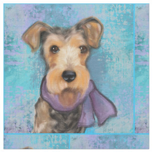 Airedale Terrier  Stoff