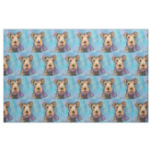 Airedale Terrier Stoff (Fat Quarter (45,7 x 55,9 cm))