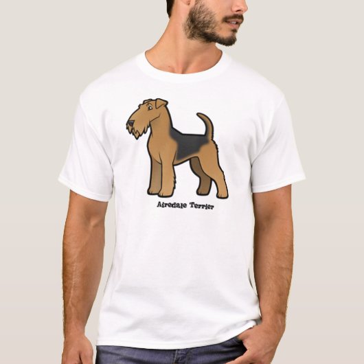 airedale Terrier T-Shirt (Vorderseite)