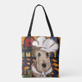 AIREDALE TERRIER TASCHE (Rückseite)