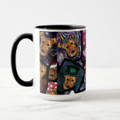 AIREDALE TERRIER TASSE (Links)