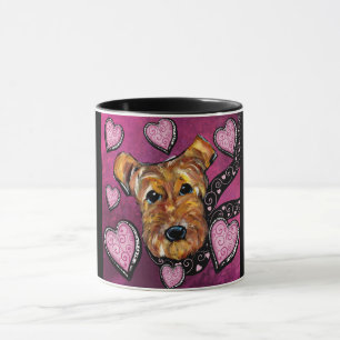 AIREDALE TERRIER TASSE