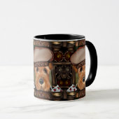 Airedale Terrier Tasse (VorderseiteRechts)