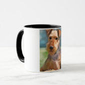 airedale Terrier Tasse (Vorderseite Links)