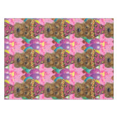 AIREDALE TERRIER TISCHDECKE (Vorderseite (Horizontal))