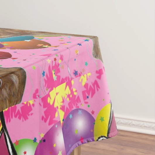 AIREDALE TERRIER TISCHDECKE (Beispiel)