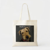 Airedale Terrier Tragetasche (Vorne)