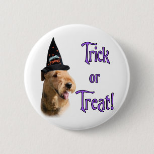 Airedale Terrier Trick Button
