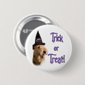 Airedale Terrier Trick Button (Vorne & Hinten)