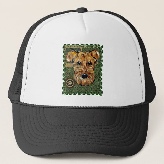 AIREDALE TERRIER TRUCKERKAPPE (Vorderseite)