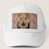 Airedale Terrier Truckerkappe (Vorderseite)