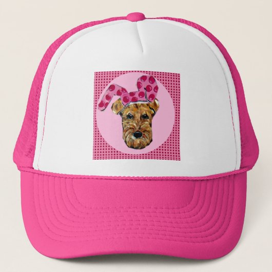 AIREDALE TERRIER TRUCKERKAPPE (Vorderseite)
