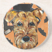 AIREDALE TERRIER UNTERSETZER (Vorne)