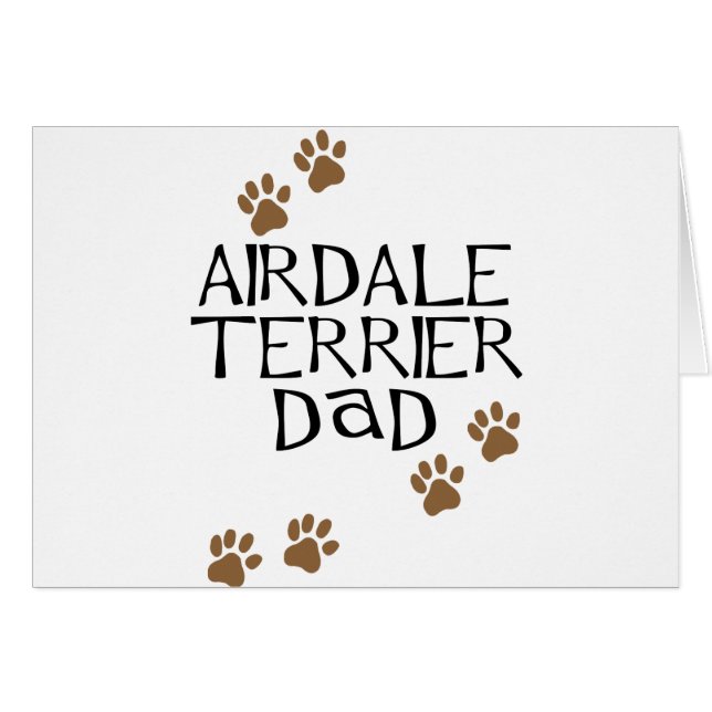 Airedale-Terrier-Vater (Vorderseite (Horizontal))