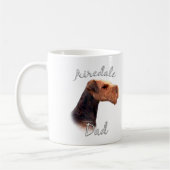Airedale Terrier Vater 2 Kaffeetasse (Links)