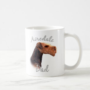 Airedale Terrier Vater 2 Kaffeetasse