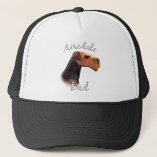 Airedale Terrier Vater 2 Truckerkappe