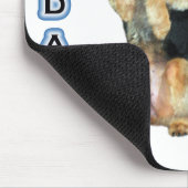 Airedale Terrier Vater 4 Mousepad (Ecke)