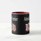 Airedale Terrier Vater Apparel Geschenke Tasse (Zentrum)