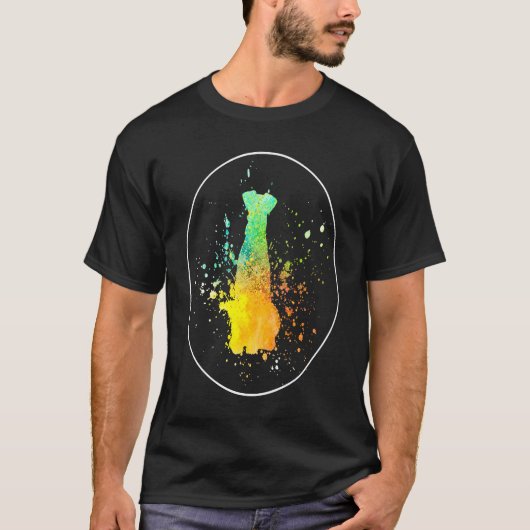 Airedale Terrier Vintage 1 T-Shirt (Vorderseite)